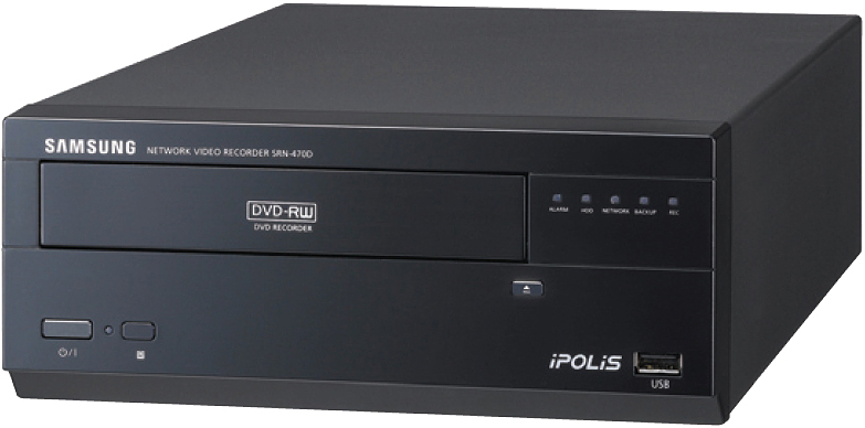 Samsung SRN-470D HDD-1TB - Rejestratory sieciowe ip